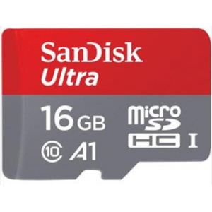 SanDisk Tarjeta MicroSD HC + Adap. SD - SQUAR016GGN6MA- 16Gb 