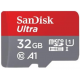 SanDisk Tarjeta MicroSD HC +SD ADAP - 32Gb