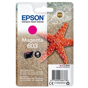 EPSON Tinta Magenta 603 - C13T03U34010 - 130 páginas