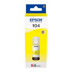 EPSON Tinta Amarilla ECOTANK 104 - C13T00P440 - 70 ml