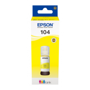 EPSON Tinta Amarilla ECOTANK 104 - C13T00P440 - 70 ml