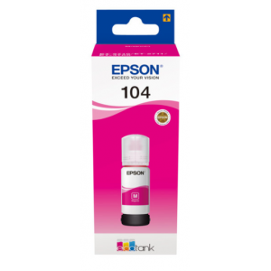 EPSON Tinta Magenta ECOTANK 104 - C13T00P340 - 70 ml