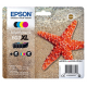 Epson Pack 4 Tintas BK/C/M/Y 603XL - C13T03A64010 - 500/350 páginas Negro/Color