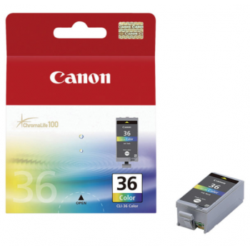 Canon Tinta Tricolor CLI-36 - 1511B001 - 249 páginas 