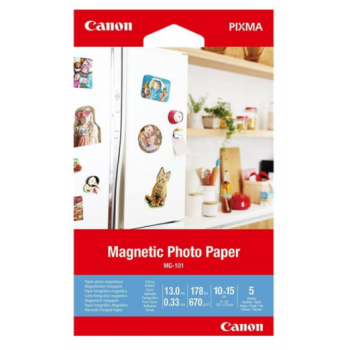 Canon Papel Foto Magnético MG-101 - 3634C002 - 5 hojas