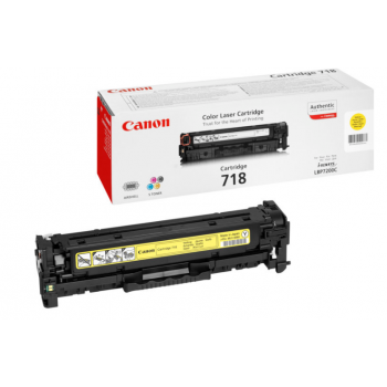 Canon Tóner Amarillo 718 Y - 2659B002 - 2.900 páginas Canon Tóner Amarillo 718 Y - 2659B002 - 2.900 páginas