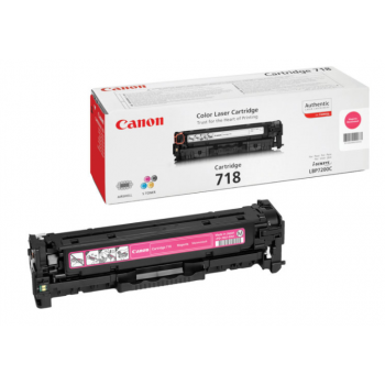 Canon Tóner Magenta 718M - 2660B002 - 2.900 páginas