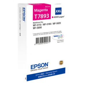 Epson Tinta Magenta - C13T789340 - 4.000 páginas