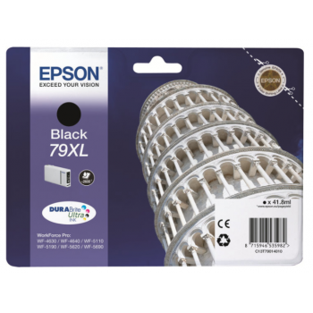 Epson Tinta Negra 79XL - C13T79014010 - 2.600 páginas
