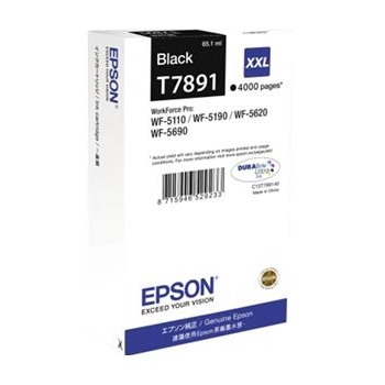 Epson Tinta Negra T7891XXL - C13T789140 - 4.000 páginas