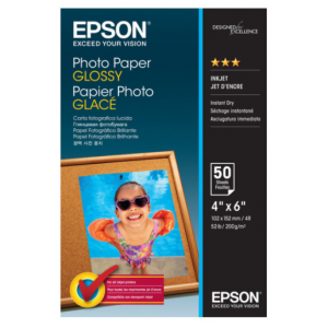 Epson Papel Fotográfico 10x15 - C13S042547 - 50 hojas