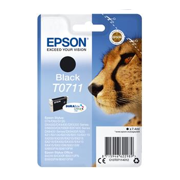 Epson Tinta Negra T0711 - C13T07114012 - 245 páginas