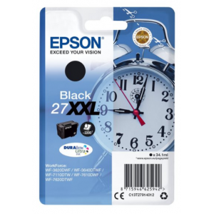 Epson Tinta Negra 27XXL - C13T27914012 - 2.200 páginas