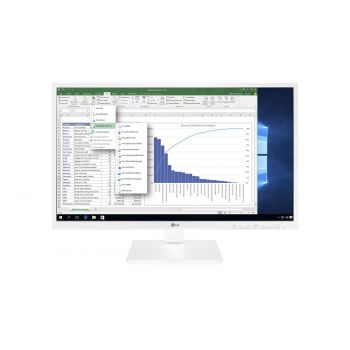 23.8" 24BK550Y-W HDMI VGA DVI-D Display