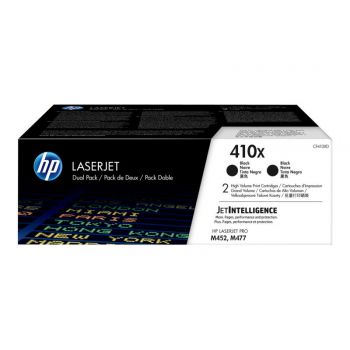 HP TONER NEGRO 410X (6.5K X2) HP TONER NEGRO 410X (6.5K X2)
