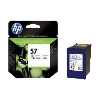 Cartucho de tinta HP 57 - Cián, Magenta, Amarillo - Tinta - 400 Página(s) Color