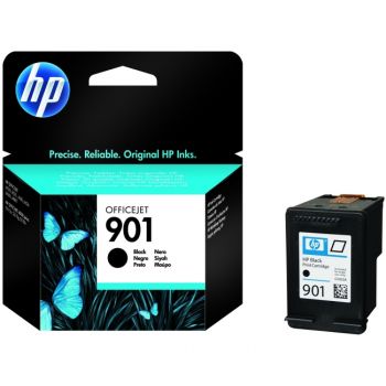 Cartucho de tinta HP 901 - Negro - Tinta - 200 Página(s) - 1 Paquete(s)