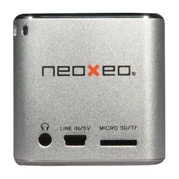 Sistema de altavoces NeoXeo SPK 120 - 1,7 W RMS - Plata - USB Sistema de altavoces NeoXeo SPK 120 - 1,7 W RMS - Plata - USB