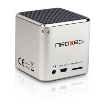 Reproductor MP3 flash NeoXeo SPK 120 Blanco - Tarjeta microSD