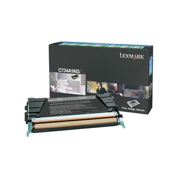 Lexmark C734A1KG tóner y cartucho láser