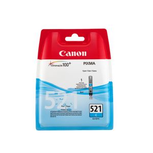 Canon Tinta Cián CLI-521C - 2934B009 - 500 páginas