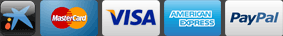La Caixa, Mastercard, Visa, American Express, Paypal